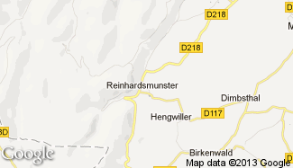 Plan de Reinhardsmunster
