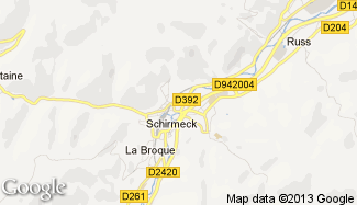 Plan de Schirmeck