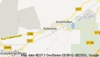 Plan de Schirrhein