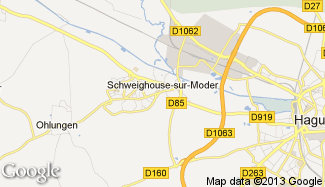 Plan de Schweighouse-sur-Moder