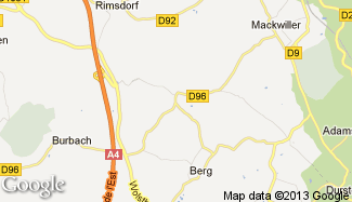 Plan de Thal-Drulingen