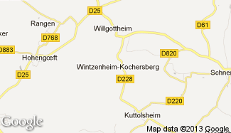 Plan de Wintzenheim-Kochersberg
