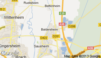 Plan de Baldersheim