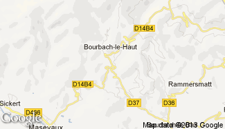 Plan de Bourbach-le-Haut