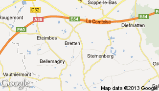 Plan de Bretten