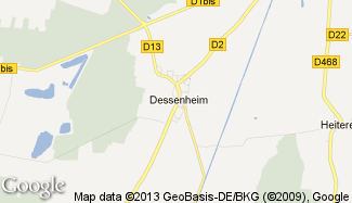 Plan de Dessenheim