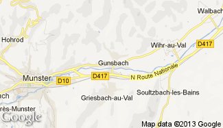 Plan de Gunsbach