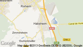 Plan de Habsheim