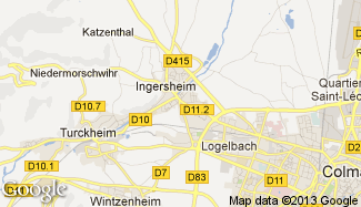 Plan de Ingersheim