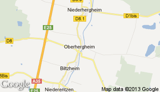 Plan de Oberhergheim