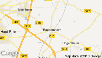 Plan de Raedersheim