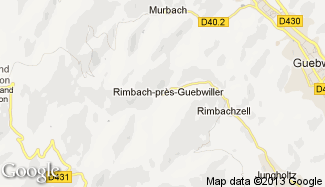 Plan de Rimbach-près-Guebwiller