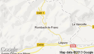 Plan de Rombach-le-Franc