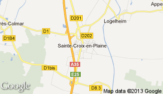 Plan de Sainte-Croix-en-Plaine