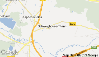 Plan de Schweighouse-Thann