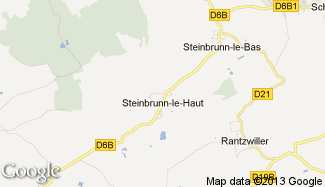 Plan de Steinbrunn-le-Haut