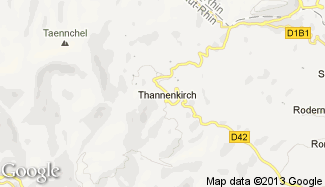 Plan de Thannenkirch