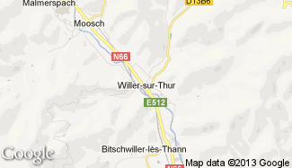 Plan de Willer-sur-Thur