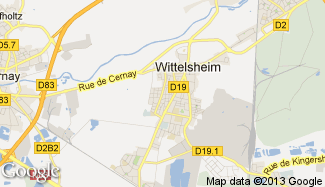 Plan de Wittelsheim