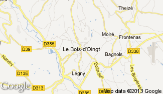 Plan de Le Bois-d'Oingt