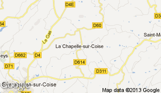 Plan de La Chapelle-sur-Coise