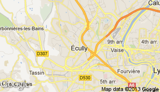 Plan de Écully