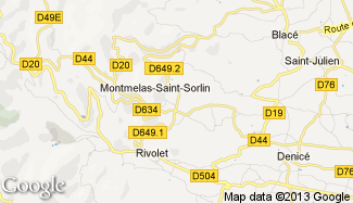 Plan de Montmelas-Saint-Sorlin