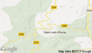 Plan de Saint-Just-d'Avray