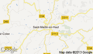 Plan de Saint-Martin-en-Haut