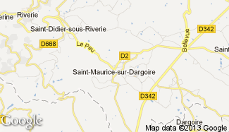 Plan de Saint-Maurice-sur-Dargoire
