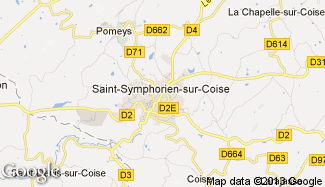 Plan de Saint-Symphorien-sur-Coise