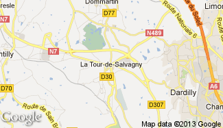 Plan de La Tour-de-Salvagny