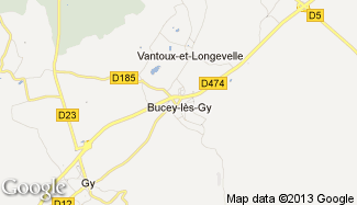 Plan de Bucey-lès-Gy