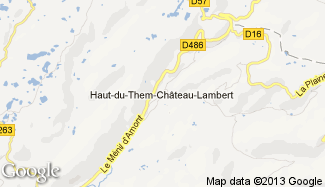 Plan de Haut-du-Them-Château-Lambert