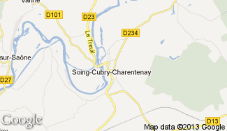 Plan de Soing-Cubry-Charentenay