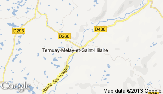 Plan de Ternuay-Melay-et-Saint-Hilaire