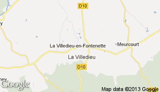 Plan de La Villedieu-en-Fontenette
