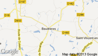 Plan de Baudrières