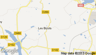 Plan de Les Bizots