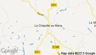Plan de La Chapelle-au-Mans