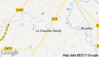 Plan de La Chapelle-Naude