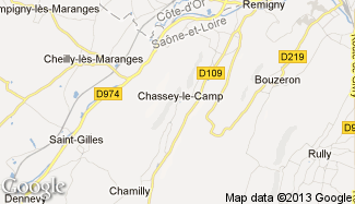 Plan de Chassey-le-Camp