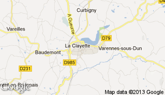 Plan de La Clayette