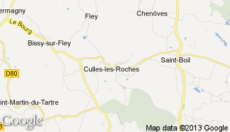 Plan de Culles-les-Roches