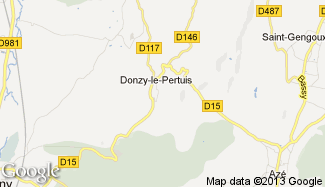 Plan de Donzy-le-Pertuis