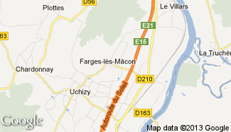 Plan de Farges-lès-Mâcon