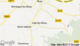 Plan de Jully-lès-Buxy