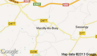 Plan de Marcilly-lès-Buxy