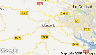 Plan de Montcenis