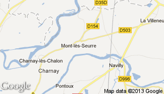 Plan de Mont-lès-Seurre